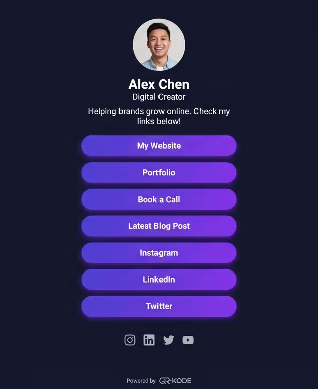 BioLink page